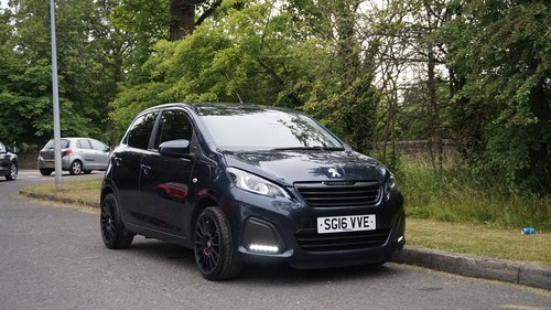 2016 Peugeot 108 Active 5DR New Shape £0 TAX S/History For Sale