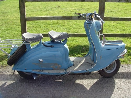 1956 Peugeot 125cc VQ59 Scooter For Sale