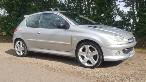 2004 04 plate Peugeot 206 GTi 180 57000miles only Te koop