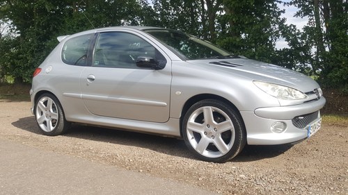 2004 04 plate Peugeot 206 GTi 180 57000miles only For Sale
