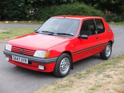 1990 Peugeot 205 xs 1.4, very rare, restored, immaculate. For Sale