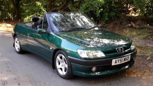 Peugeot 306 1.8 convertible 52000 miles 2001 px welcome For Sale