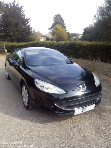 2007 Rare Peugeot 407 Bellagio Coupe with RC Line Quilted Leather For Sale