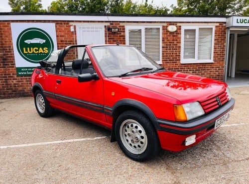 1990 Peugeot 205 1.6 CTi VERKAUFT