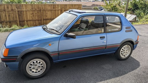 1990 Peugeot 205 1.6 gti In vendita