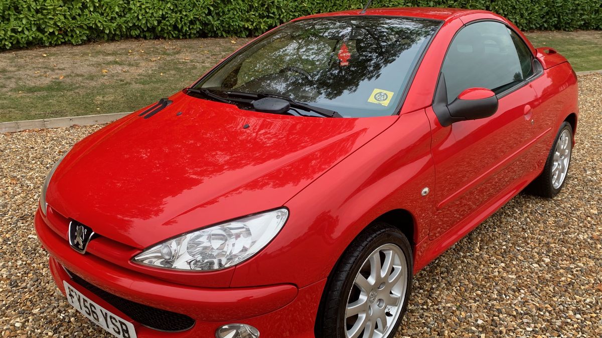 2006 Peugeot 206 CC Sport Red Manual, 5 speed Right Hand Drive in ...