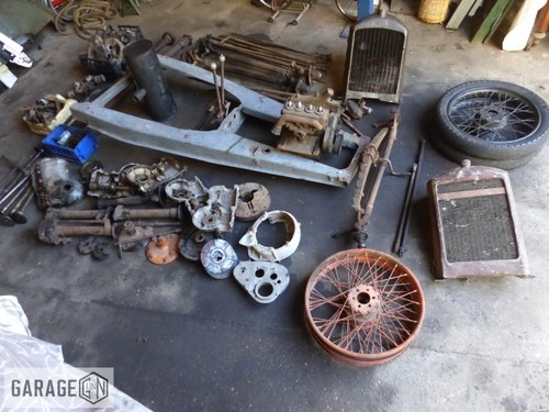 c.1923 Peugeot Quadrilette Cyclecar Kit of Parts and Spares SOLD