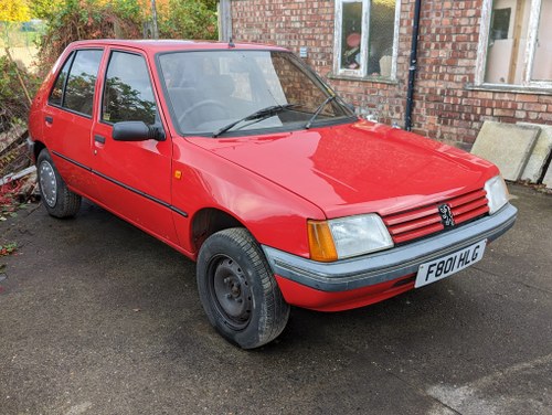 1989 Peugeot 205 Automatic. Needs minimal restoration For Sale