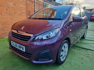 PEUGEOT 108 1.0 ACTIVE 3DR Manual PURPLE 2016 For Sale (picture 2 of 11)