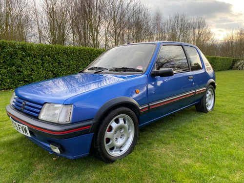 1991 Peugeot 205 1.9 GTi For Sale