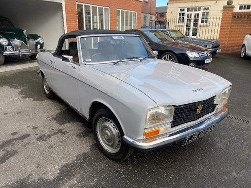 1974 PEUGEOT 304 CONVERTIBLE SOLD