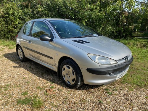 1999 PEUGEOT 206 1.4 LX, 1 LADY OWNER AND FULL HISTORY SOLD