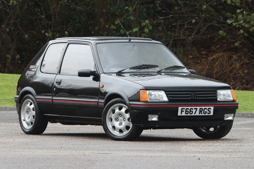 1988 Peugeot 205 GTi 1.9 For Sale by Auction
