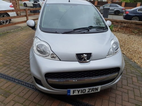 2010 Peugeot 107 provisionally sold!
