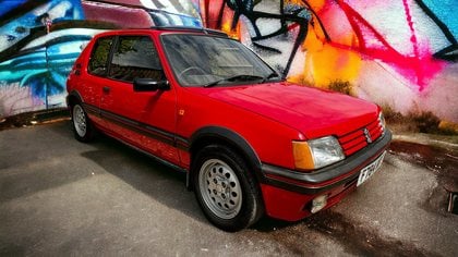 1988 Peugeot 205GTi 1.6+1 owner since 91,just 76000m