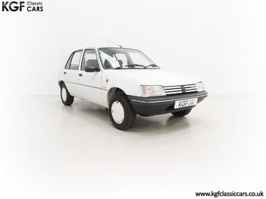 An Exceptional Peugeot 205 Junior with Only 15,796 Miles