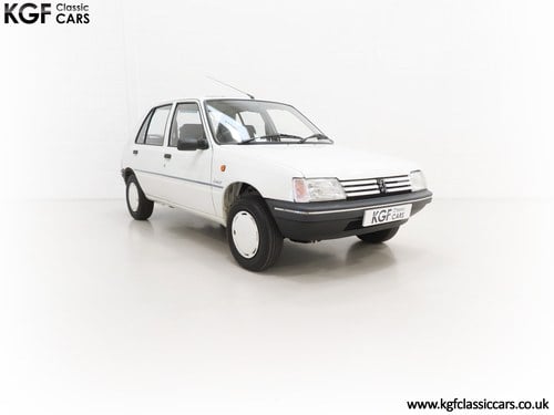 1993 An Exceptional Peugeot 205 Junior with Only 15,796 Miles VENDUTO