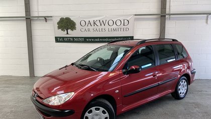 A Lovely Low Mileage Peugeot 206 2.0 HDi S SW Diesel Estate