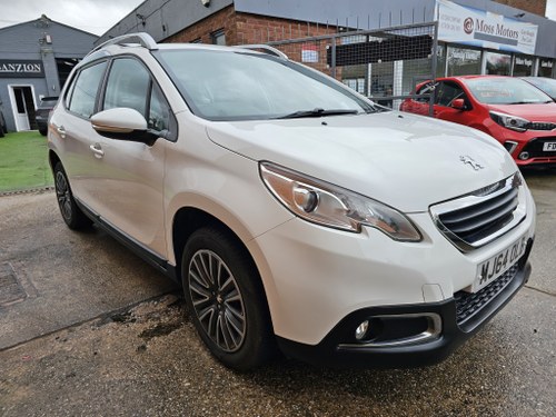 2014 PEUGEOT 2008 1.2 ACTIVE 5DR Automatic WHITE SOLD