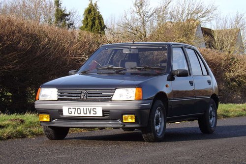 1989 Peugeot 205 GT 1.4 For Sale by Auction