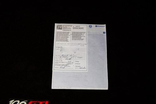 1997 Peugeot 106 Phase 2 GTI zum Verkauf (Bild 111 von 113)