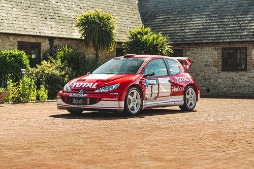 2001 PEUGEOT 206 WRC EVO 2 | THREE-TIME RALLY WINNER For Sale