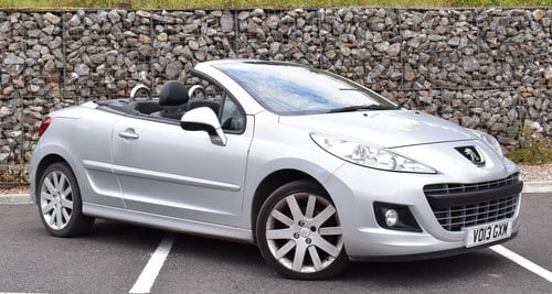 2013 Peugeot 207cc 2 door 1.6 VTi coupe-cabriolet À venda em leilão