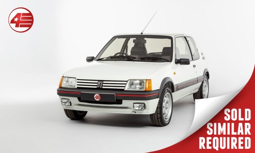 1988 Peugeot 205 GTI 1.9 /// 5k Miles /// SIMILAR REQUIRED A vendre