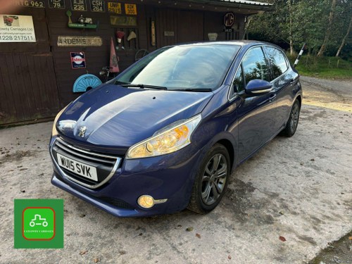 PEUGEOT 208 ALLURE 1.2VTi 2015 FSH MEDIA CONSOLE CLIMATE SOLD