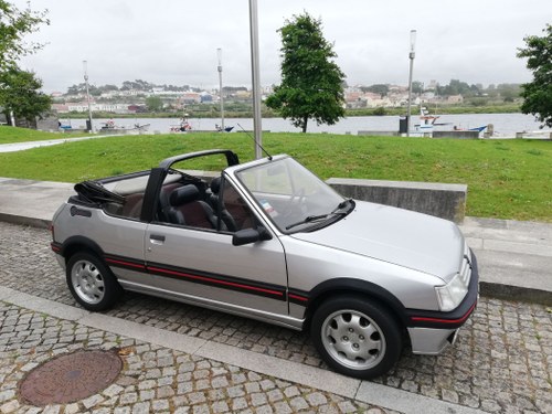 1989 Peugeot 205 1.6 CTI Cabriolet VERKAUFT