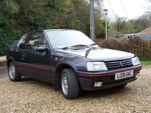 1993 Peugeot 205 CTI convertible