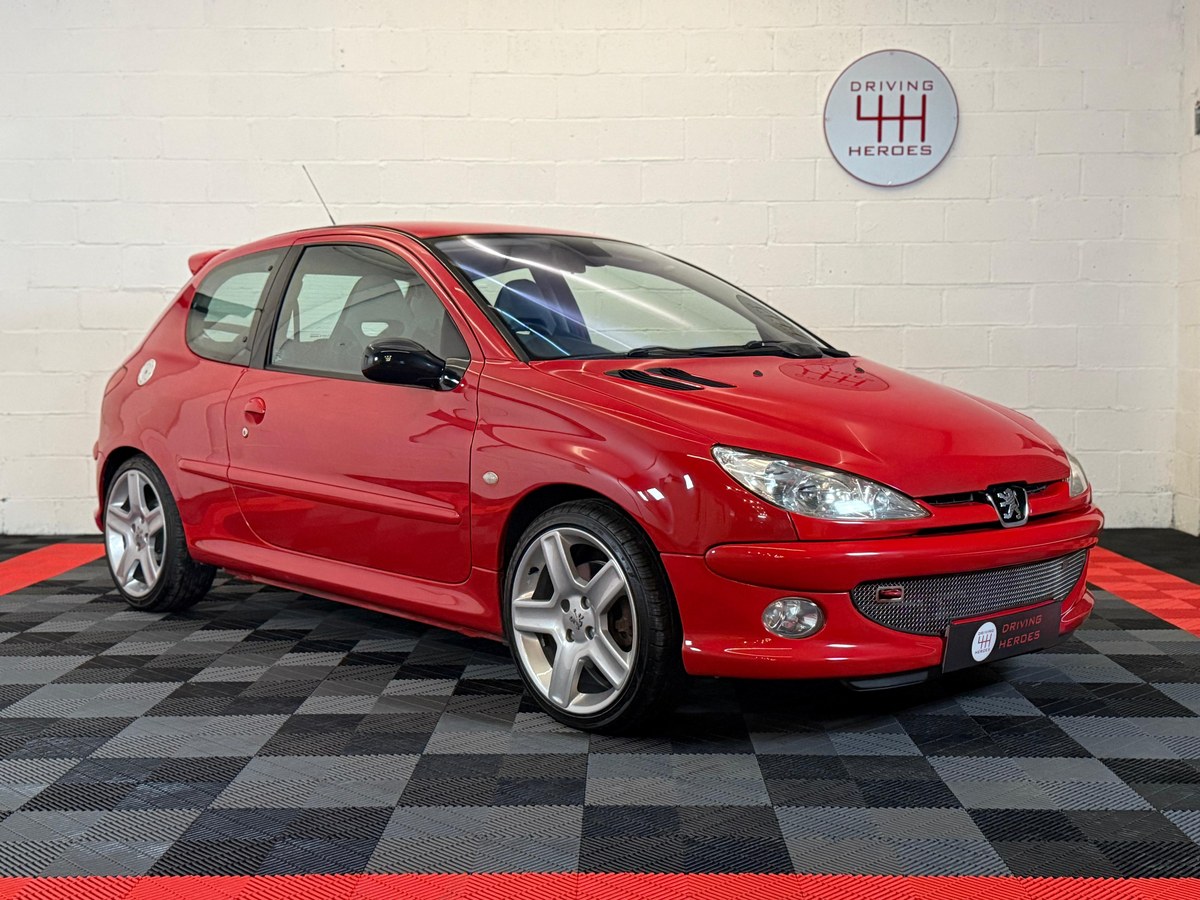 2004 Peugeot 206 Red Manual, 5 speed Right Hand Drive in United Kingdom ...