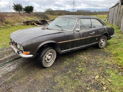 1973 Peugeot 504 coupe rare car for restoration