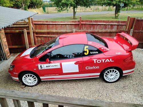 2003 Peugeot 307 Cc WRC Rally Replica