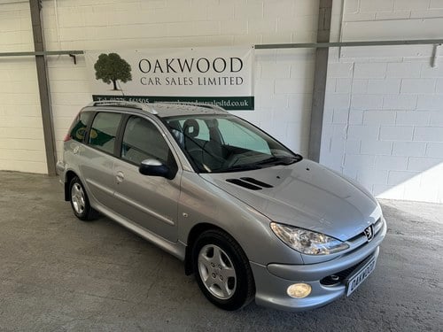 A Low Mileage 2006 Peugeot 206 SW 1.4 HDi Diesel Estate