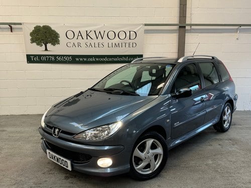 A Low Mileage 2006 Peugeot 206 SW 1.6 HDi Diesel Estate
