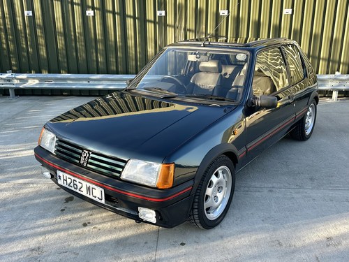 1990 Peugeot 205 GTI - Sorrento Green - 45,000 Miles For Sale