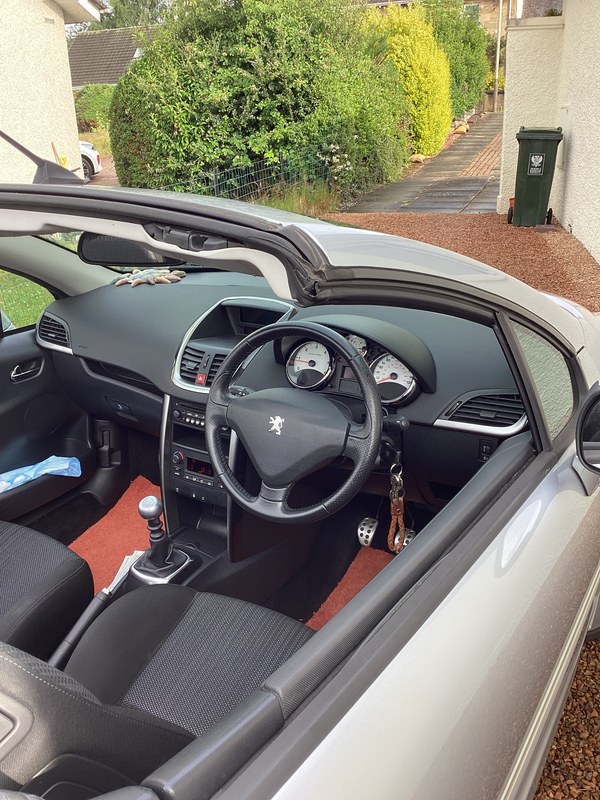 2012 Peugeot 207 CC Silver Manual, 6 speed Right Hand Drive in Perth ...