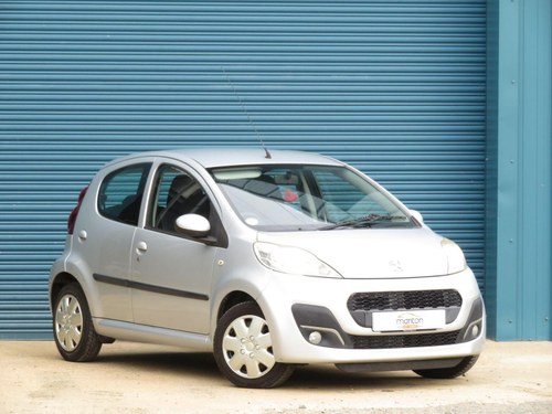 2012 PEUGEOT 107 1.0 12V Active Euro 5 5dr For Sale