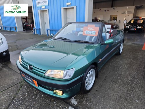 1995 Peugeot 306 2.0 Roland Garros Limited Edition Convertible 2d For Sale