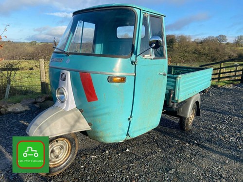 1974 PIAGGIO APE 500MP TUK TUK ADVERTISING VEHICLE OR FUN SEE VID SOLD