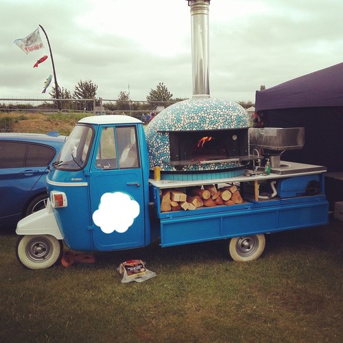 1987 Piaggio Ape Pizza van and full set up For Sale