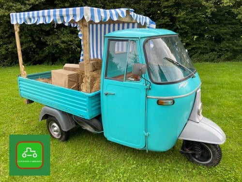 1976 PIAGGIO APE 500MP “TUK TUK” 1970’s ALL WORKS SEE VIDEO VERKAUFT