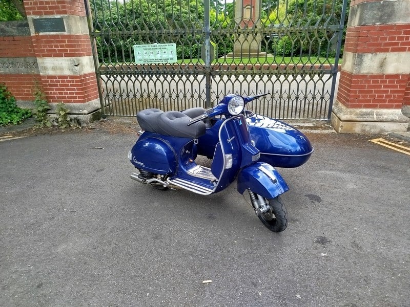 2005 Piaggio Vespa PX200 Blue Manual, speed in Hartlepool