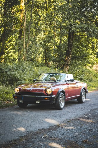 1986 Fiat 124 Pininfarina Spider Europa 20 Volumex Abarth