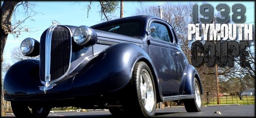 1938 Plymouth Coupe = Custom 350(~)350 Grey  For Sale