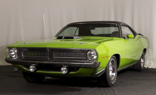 1970 Plymouth BarraCuda = Hemi  Go Green Manual  $68.9k In vendita