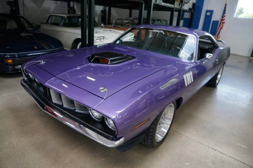 1971 Plymouth Barracuda 440 HP V8 6 spd Custom VENDU