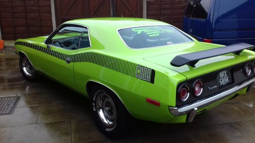 1972 Plymouth cuda 340 s matching numbers In vendita