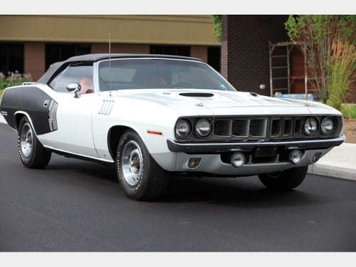 1971 Plymouth Cuda Convertible  For Sale by Auction